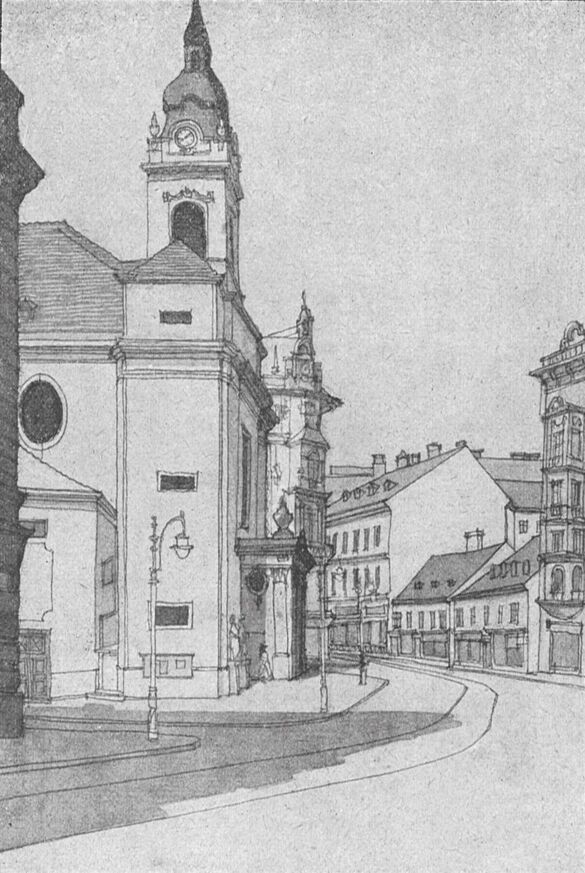 Josefskirche Margareten vor 1922